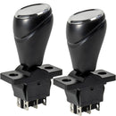 Set of 2 weelye Black Joystick Bumper Cars for Kids
