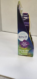 Encanto Sing Along Boombox with Purple Microphone and Butterfly Design
