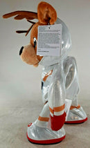 Christmas Animated Singing Reindeer Plush in Space Suit by Gemmy