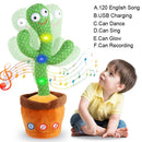 Interactive Plush Cactus with Sound and Recording Features