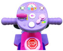 Minnie Mouse Electric Ride-On Train with Track, Storage Compartment, Music, and Lights