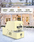 High-Performance Wireless Fog Bubble Machine with Remote Control and Miniature Bubbles