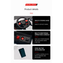 Remote Control Electric Ride-On Car for Kids with Swing, MP3 Player, and LED Lights