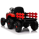 24V 400W Electric Ride-On Tractor Toy for Kids in Red
