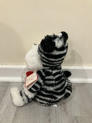 Leonardo Plush Talking Animated Black and White Tiger by Hallmark