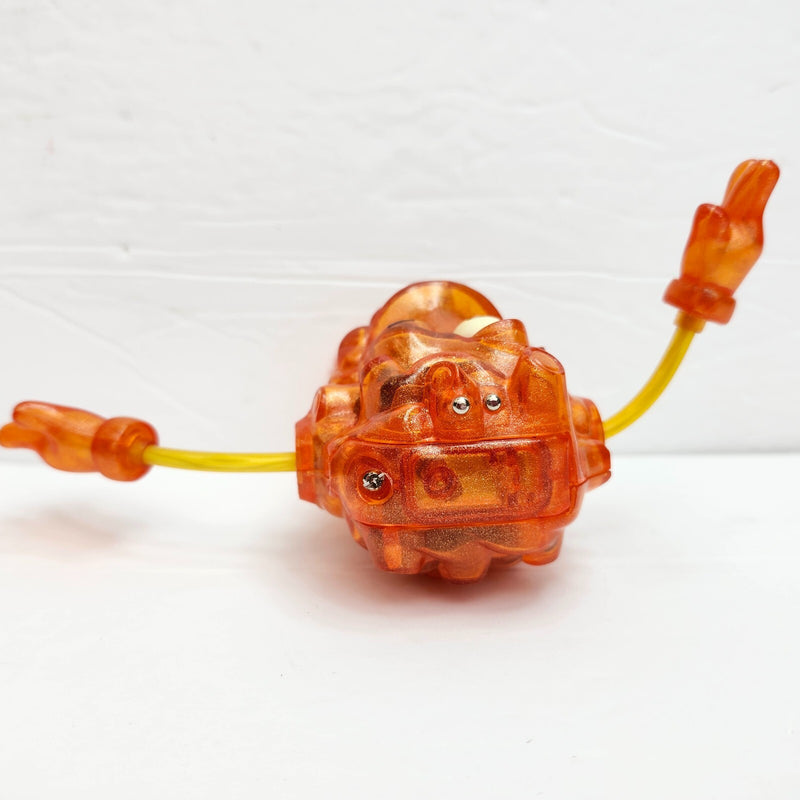 Vintage Orange Tiger Action Figure Toy with Working Features