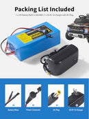 5Ah Lithium Ion Battery and 29.4V 1A Charger for Children's Ride-On Vehicles