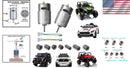 High-Speed 12V RS550 Motor 40000RPM with Customizable Gear Tooth Options for DIY Creations