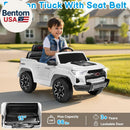 12V Official Chevrolet Colorado Electric Ride-On Vehicle for Children, White