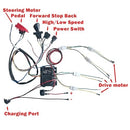24V DIY Wire Harness Upgrade Kit for Children's Electric Ride-On Toys, 2.4G Switch Control B