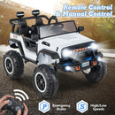 24V Electric Jeep Truck for Kids - Switchable 2WD/4WD 2-Seater Ride-On Vehicle