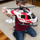 Sunny Days Entertainment Maxx Action Jumbo Helicopter - Interactive Lights and Sounds