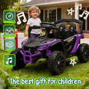 24V Children’s Electric UTV with 2.4G Remote Control, Four-Wheel Suspension & Bluetooth Connectivity