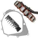 Stator and Regulator Rectifier with Gasket for Yamaha Raptor 350
