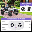 12V Electric Ride-On Truck for Kids with Dual Motors, Spring Suspension, and Remote Control