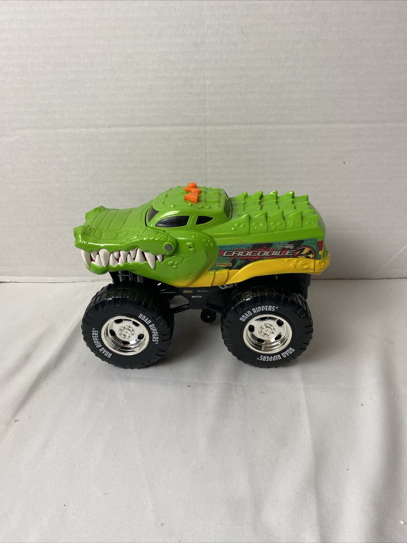 Racing Road Crocodile Monster Truck Toy with Light and Sound Effects
