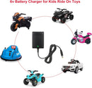 6V Charging Solution for Children's Ride-On Toys - Overcharge Safety & Dual Function
