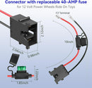 15Ah 12V Lifepo4 Battery Upgrade for Power Wheels Ride-On Toys
