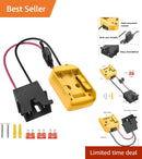 Versatile 18V/20V Battery Adapter for DIY Enthusiasts - Robust Locking Mechanism