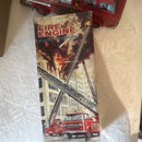 1970s Horikawa Battery-Powered Fire Engine with Action Ladder and Mystery Features