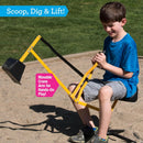 Ride-On Crane Digger with Enhanced Stability for Kids