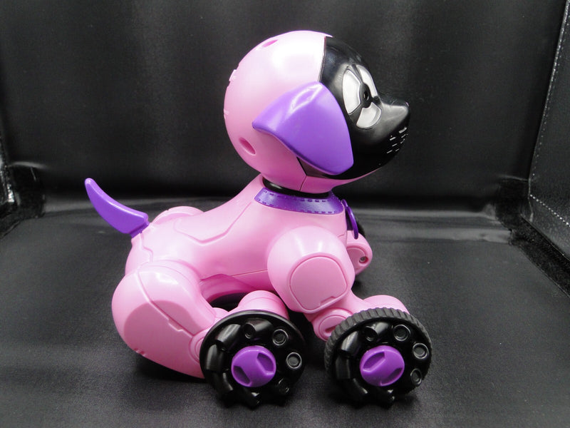Robotic Pink Chippette Interactive Toy Dog