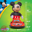 ImaginAir Mickey Mouse 6V Bumper Car for Toddlers