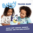 Interactive Bluey Plush Toy - Battery-Powered, Press Belly for 9 Phrases