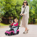 Maserati Licensed 3-in-1 Push and Ride Foot-to-Floor Sliding Car for Kids