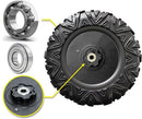 Set of 2 - 33CM/13'' EVA Solid Tires for Power Wheels Ride-On Vehicle Alligator