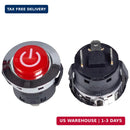 Red Round Start Switch Button for Ride-On Cars