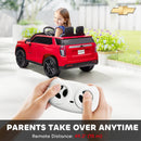 Red Chevy TAHOE SUV Ride-On Electric Toy Car for Kids with Remote Control
