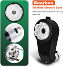 Set of 2 12V Motor Gearboxes for Ride-On Toy Car Wheels