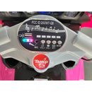 41" 12V Electric Ride-On Trike with LED Lights for Kids Aged 3-6 Years