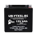 YTX5L-BS 12V 4Ah Power Source for GTX5L-BS Models