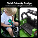 12V Electric Ride-On Truck for Kids with Quad 75W Motors, 3.1 mph, Bluetooth, and Remote Control