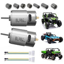 Set of 2 RS555 24V Electric Drive Motors at 12000 RPM for Power Wheels