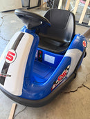 NASCAR 2006 Blue Electric Ride-On Bumper Car for Kids Ages 8-11