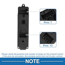 Front Left Driver Side Power Window Switch No.GV2S66350A