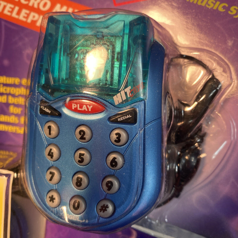 Y2K Micro Music Telephone Player Backstreet Boys The Call 2001 Tiger Vintage Toy