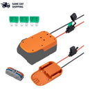 Ridgid 18V Battery Adapter for Power Wheels with Short Circuit Protection