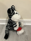 Leonardo Plush Talking Animated Black and White Tiger by Hallmark