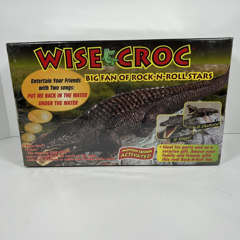 New Sealed Animatronic Singing and Dancing Crocodile Alligator Toy