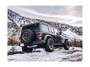 RockTrix RT105 17-Inch Wheel for Jeep Wrangler JK JL 17x9 5x5 Fitment