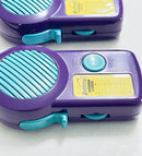 Youthtronics YEP-112 Vintage Walkie Talkies in Purple, Blue, and Yellow