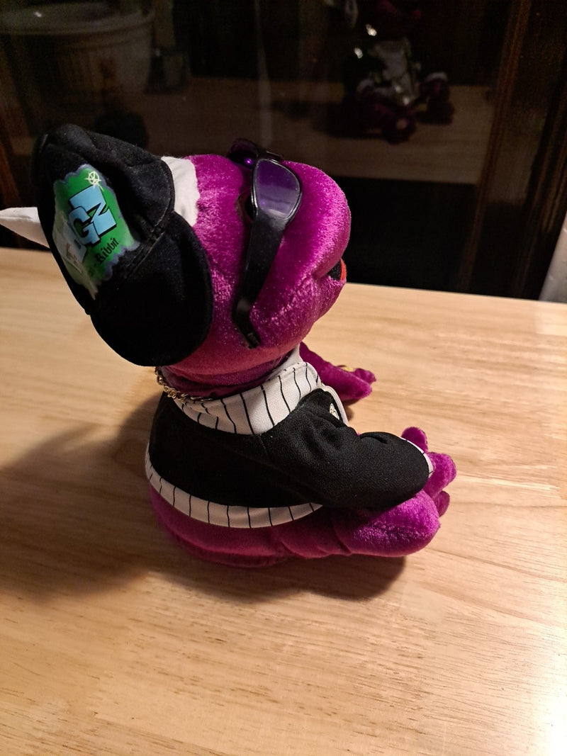 Gemmy Hip Hop Frogz Animated Singing and Dancing Purple Frog Toy