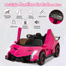 12V Lamborghini 4WD Kids Electric Ride-on Sports Car with Power Adapter