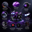 12V Battery-Powered Kids Motorcycle - Ride-On Toy for Boys and Girls Aged 3-6 Years