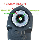 24V High Torque Gearbox Motor for Powered Wheels, 30000RPM Performance