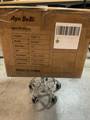AYO BEBI 12V Electric Wiggle Car with Anti-Lost Tracker, 3 Speed Settings, and Music